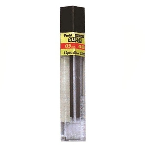 ไส้ดินสอ Pentel 0.5 4B(กล่อง12หลอด)