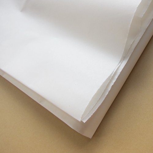 กระดาษลอกลายขาวตัดครึ่ง(แพ็ค500แผ่น)